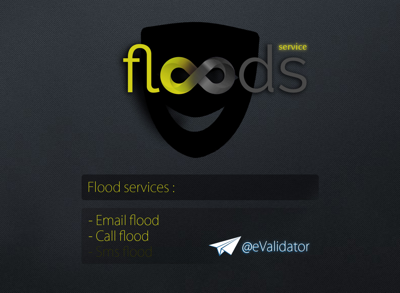 FLOODS - emails flood bot in telegram | ANTICHAT - Security online community